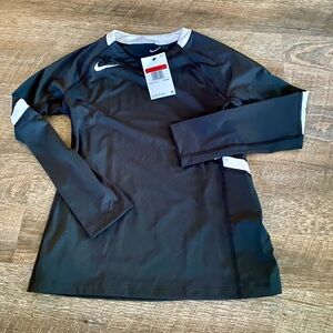 NIKE YOUTH GIRL'S STOCK ELITE LS JERSEY (STANDARD FIT )